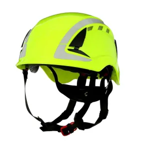 3M™ SecureFit™ X5014VE-CE Vented Safety Helmet - Reflective High Viz Green