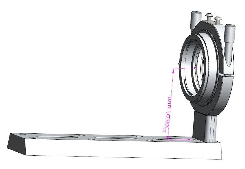 Altair Hypercam Lens Adapter for Nikon and EOS Lenses