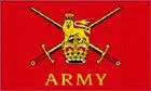 Army flag 3ft x 2ft polyester with eyelets