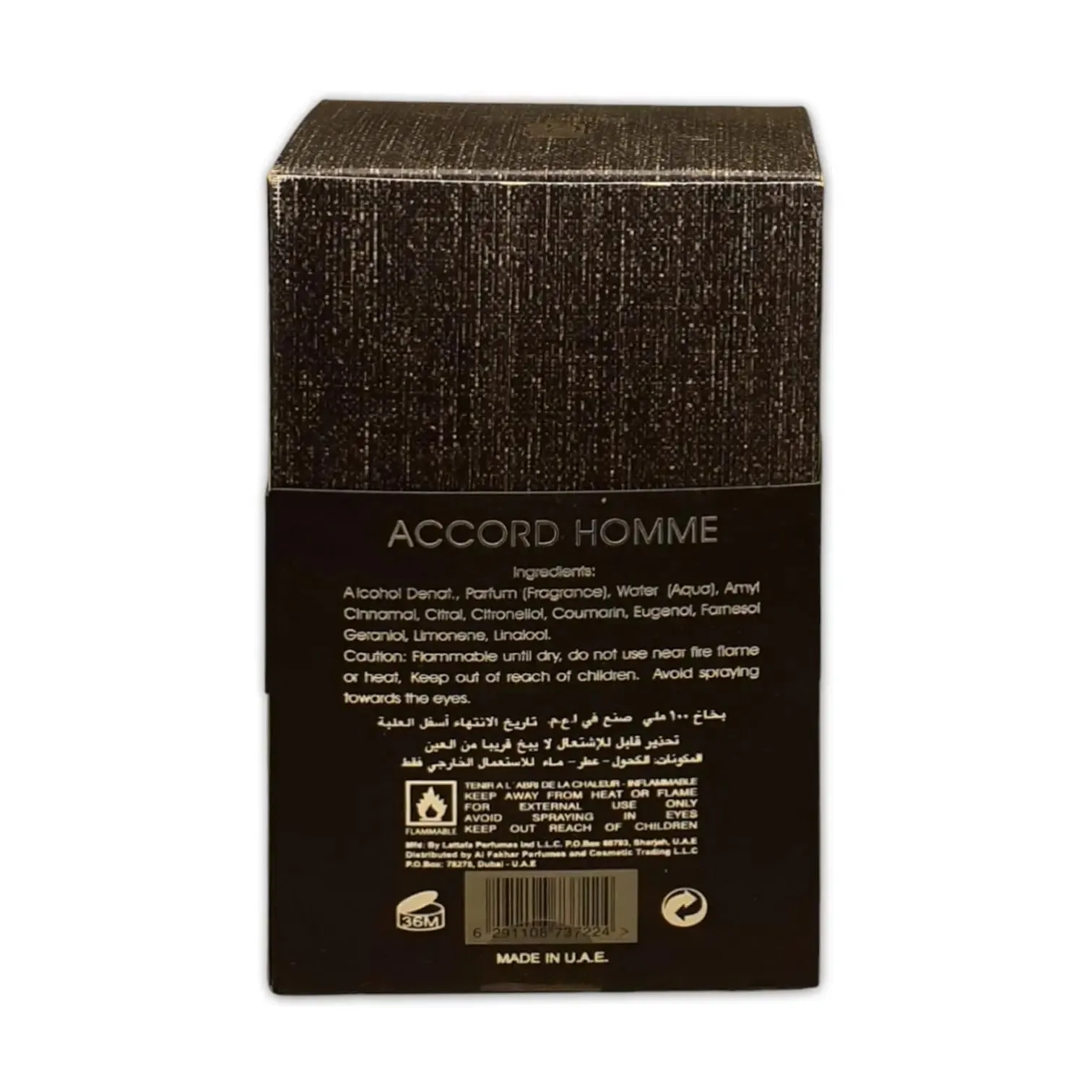 RiiFFS Accord Homme Eau De Parfum 100ml
