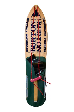 Vintage 1981 Burton Backhill Snowboard 1 of 12