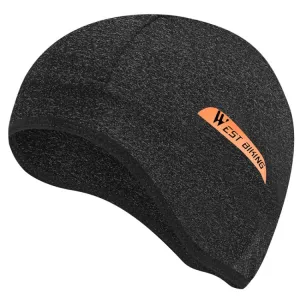 West Biking YP0201294 Summer Ice Silk Hat Riding Windproof Hood Breathable And Quick-Drying Helmet Lining Cap, Size: Free Size(Gray)